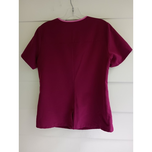 Figs Scrubs Set V Neck 2 pocket Top S/ Kade Cargo Pants S/P - Picture 5 of 12